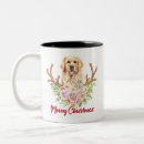 Search for golden retriever christmas mugs Animal