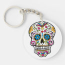 Search for sugar skull key rings Muertos