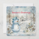 Search for church scene christmas cards Blue