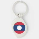Search for lao key rings Laos flag