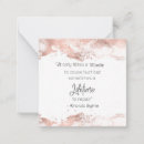 Search for rose note cards Rose gold glitter