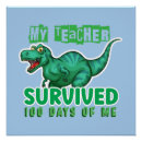 Search for teacher appreciation day posters 100th day of school