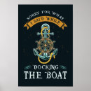 Search for funny boating posters Nautical