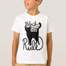 Search for black cats rule tshirts Meow