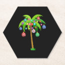 Search for christmas palm tree coasters Santa