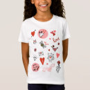 Search for valentine girls tshirts Kitty