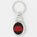 Search for lotus blossom key rings Flower