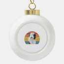 Search for old english sheepdog christmas tree decorations Animal