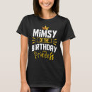 Search for mimsy tshirts Bday