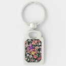 Search for colorful leaf key rings Flowers