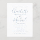 Search for blue wedding postcards Simple