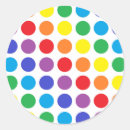 Search for purple polka dot stickers Round