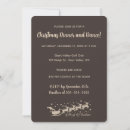 Search for brown christmas invitations Celebration