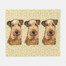 Search for airedale terriers blankets Airedales