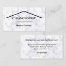 Search for white marble business cards Real estate