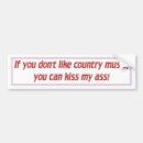 Search for country music bumper stickers Humour