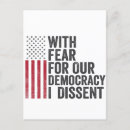 Search for dissent postcards Democracy