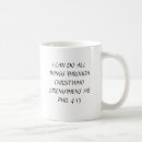 Search for i can do all things mugs Christian