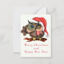Search for owls christmas cards Baby