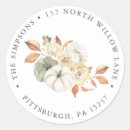 Search for fall baby shower return address labels Leaves