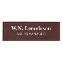 Search for wood grain name tags Brown