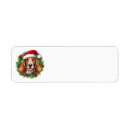 Search for basset return address labels Puppy