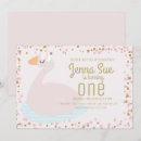 Search for swan invitations Girly