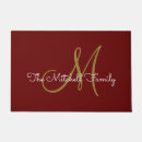 Search for last name doormats Initial