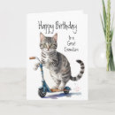 Search for funny grandson birthday cards Animal