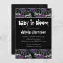 Search for goth baby shower invitations Dia de los muertos
