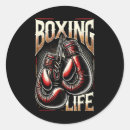 Search for athletic training stickers Boxing match