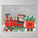 Search for christmas train posters Red