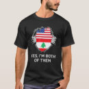 Search for lebanese american tshirts Half