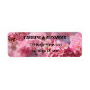 Search for cherry blossom return address labels weddings Sakura