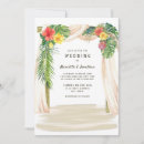 Search for monstera leaf wedding invitations Destination