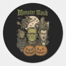 Search for retro monsters stickers Skeleton