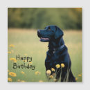 Search for black lab birthday cards Canine
