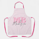 Search for minimalist aprons Initials