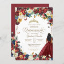 Search for flower quinceanera invitations Dress