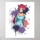 Search for paint splash art Anime