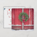 Search for red door christmas cards Wreath