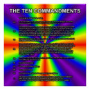 Search for ten commandments posters God