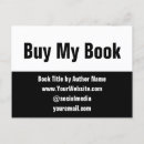 Search for book promotion postcards Marketing