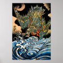 Search for japanese dragon art Waves