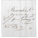 Search for french script shower curtains Paris