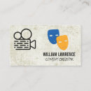 Search for film actor business cards Director
