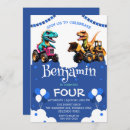 Search for blue tractor invitations Boys