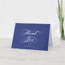 Search for royal blue thank you cards Classic
