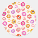 Search for peace flower stickers Groovy