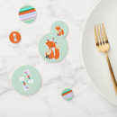 Search for fox confetti Woodland